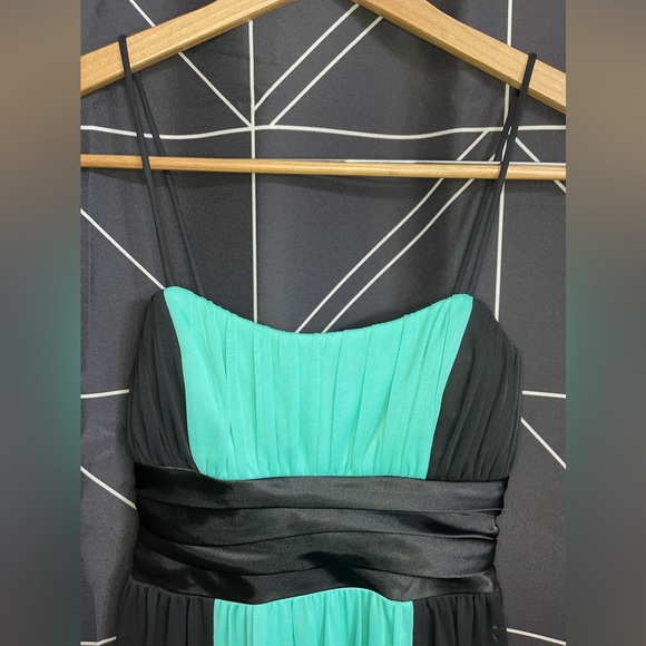 City Triangles, Small, Black & teal formal dress. Worn twice. - Picture 2 of 5